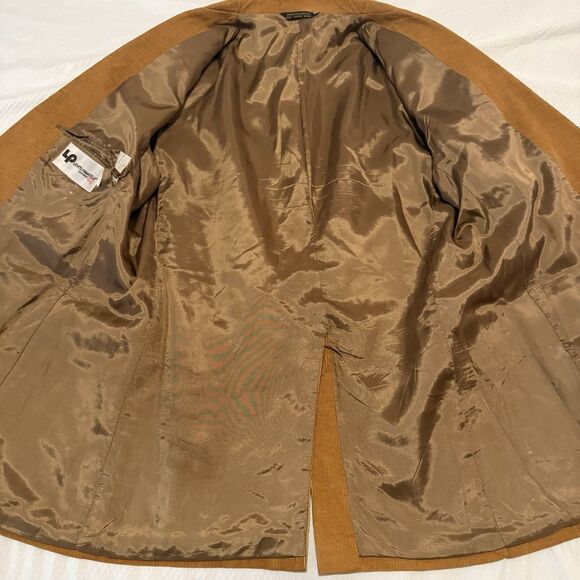 Vintage 70s Levi's Panatela Sport Coat Mens 42R Brown Corduroy Western Blazer - Picture 6 of 11